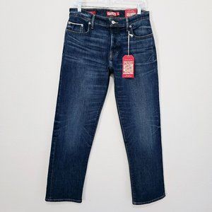 NWT Lucky Brand 90s Loose Straight Leg Jeans High Rise Blue 27